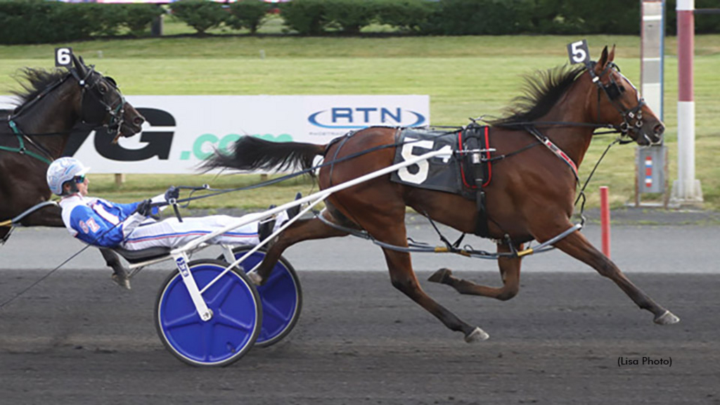 Ucandoit Blue Chip winning at The Meadowlands