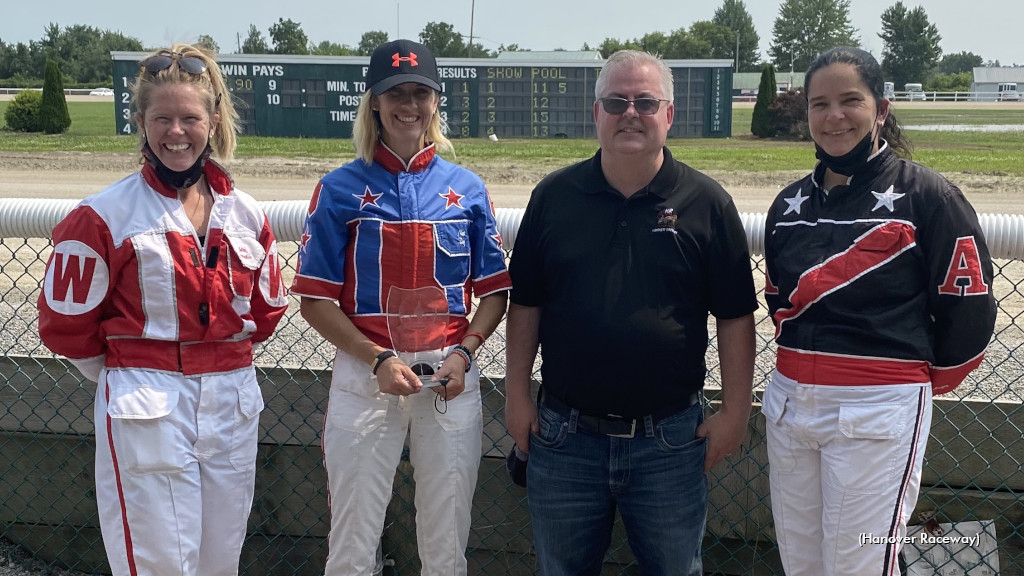 Julie Walker, Natasha Day, Steve Fitzsimmons and Marie-Claude Auger