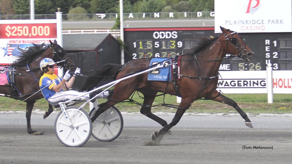 Powered By Mach winning at Plainridge Park