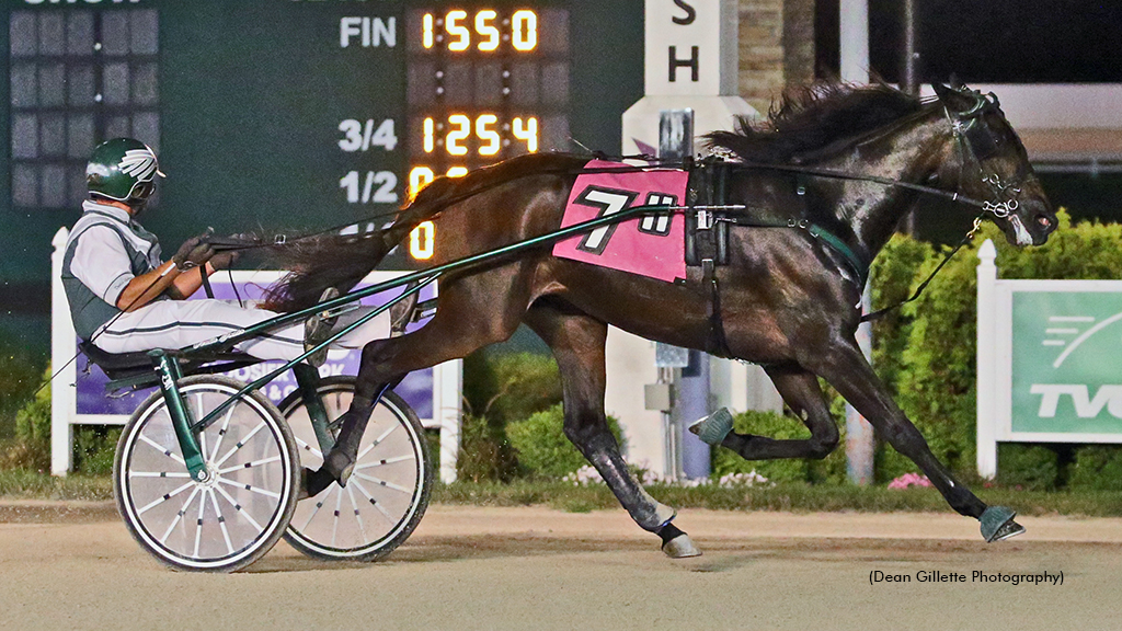 Yo Beth D winning at Hoosier Park