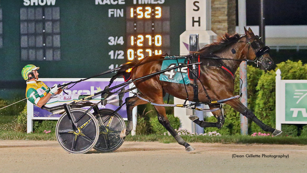 Coach Stefanos winning at Hoosier Park