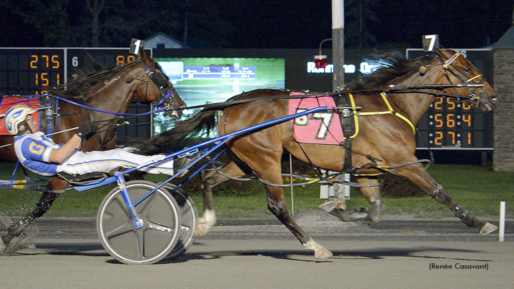 La Bella Vita N winning at Saratoga Raceway