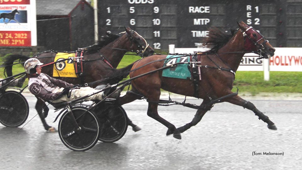 Adashious Hanover winning at Plainridge Park