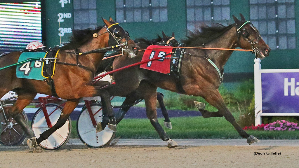 Help Page winning at Hoosier Park