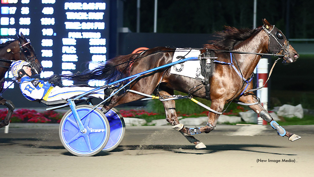 Momentarily winning at Woodbine Mohawk Park