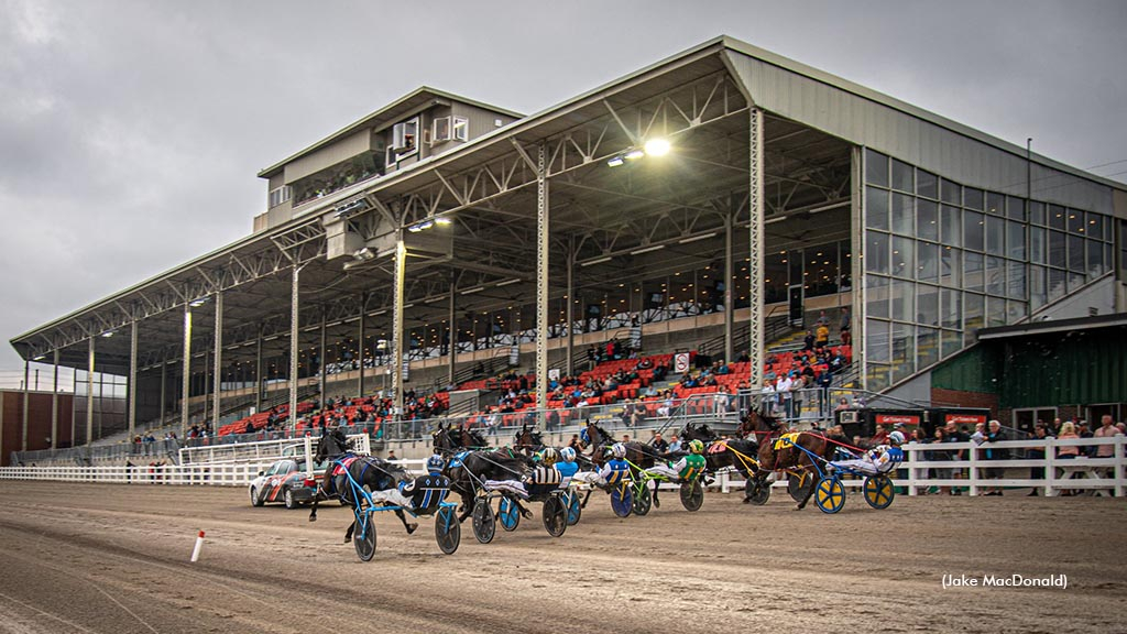 Harness racing at The Raceway at Western Fair District