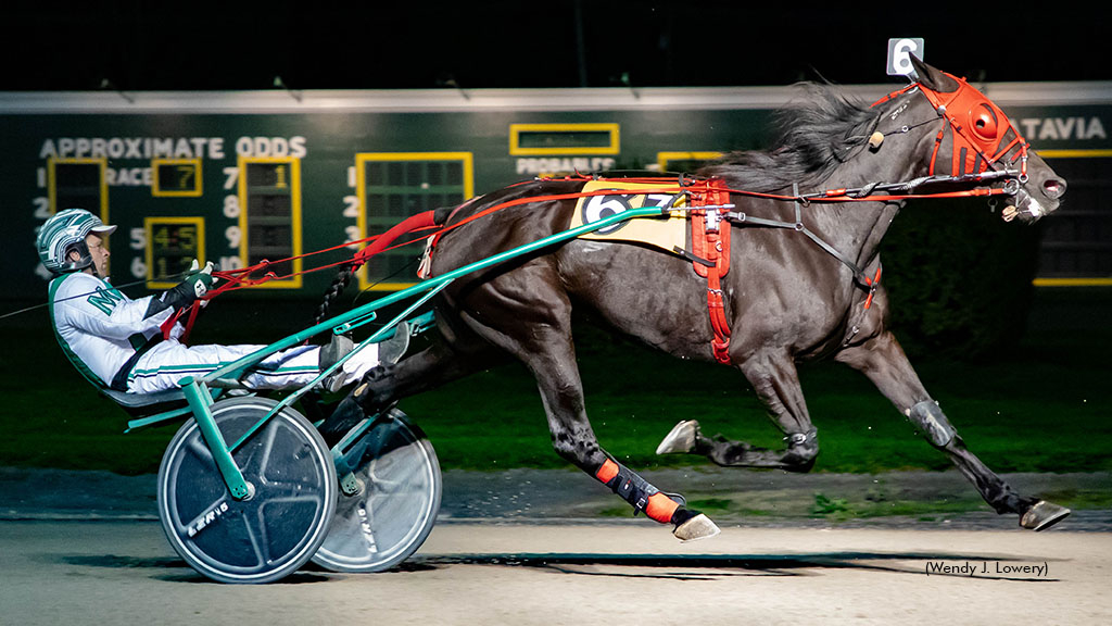 C R Blazin Beauty winning at Woodbine Mohawk Park