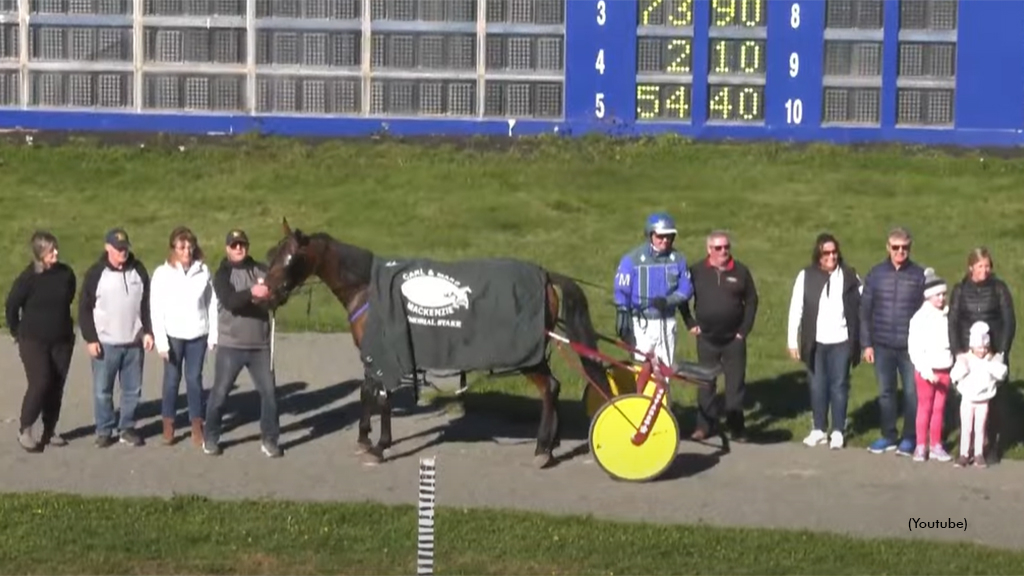 Therealprincess in the Truro Raceway winner's circle