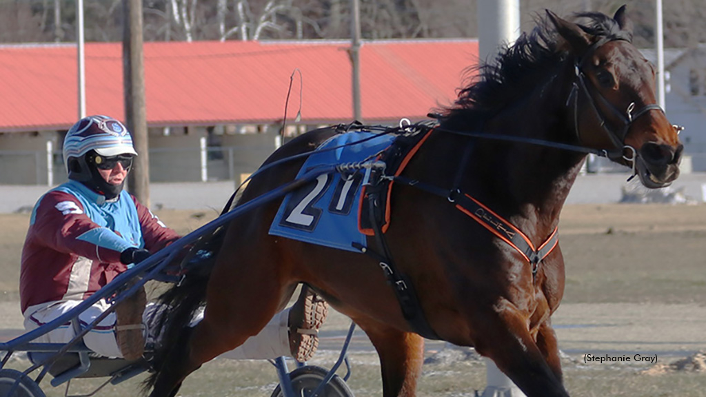 Osprey Delta and Mike Stevenson winning at First Tracks Cumberland