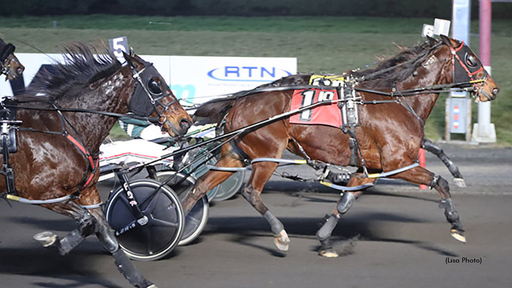 Larjon Leah winning at The Meadowlands