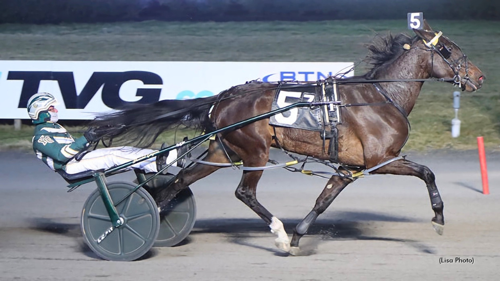 The Gypsy Queen and Yannick Gingras winning at The Meadowlands