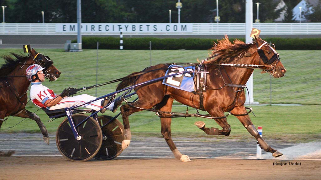 American Courage winning at Yonkers Raceway