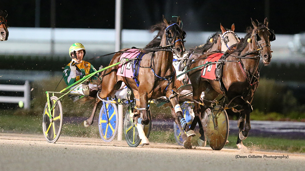 Little Rocket Man winning at Hoosier Park