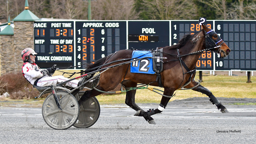 American Tour N winning at Saratoga Raceway