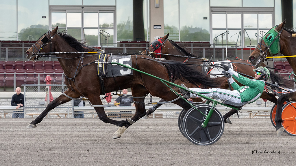 Imelda Hanover winning at The Meadows