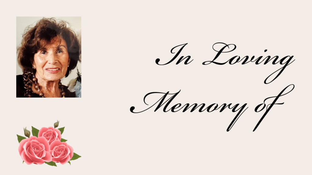 In loving memory of Mary Ann Antonacci