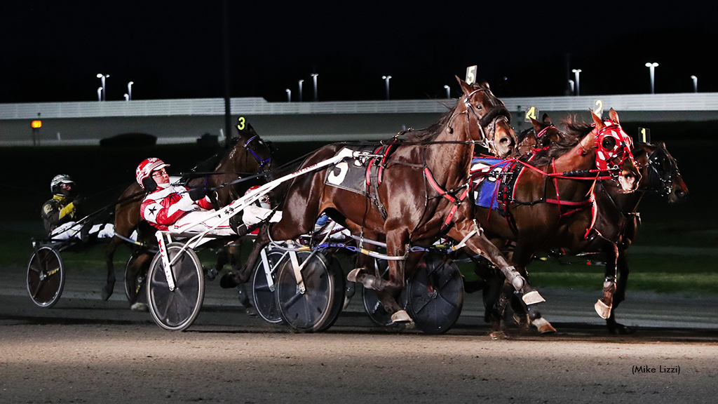 Lit De Rose winning at Yonkers Raceway