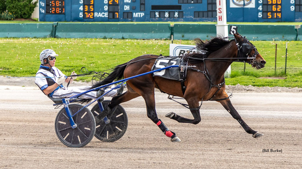 Alan winning at Buffalo Raceway