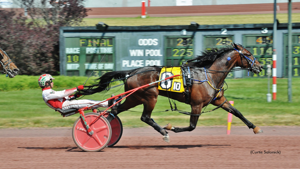 Holy Being winning at Pocono Downs