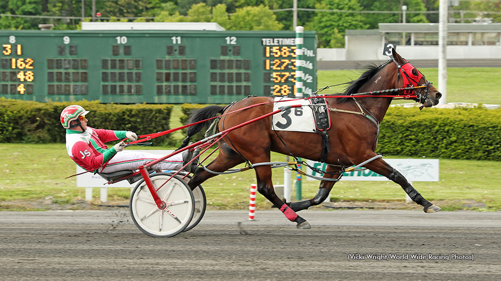 Maybe Ned winning at Freehold Raceway