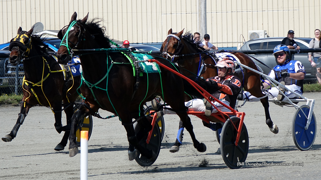 Windemere Best Man winning at Inverness Raceway