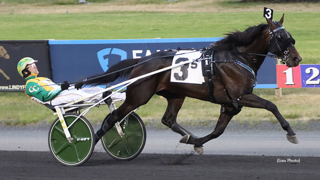 Ari Ferrari J winning at The Meadowlands