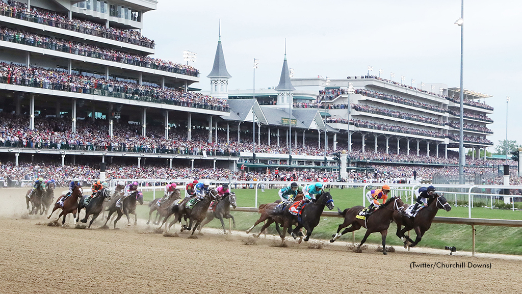 Thoroughbred racing at Churchill Downs