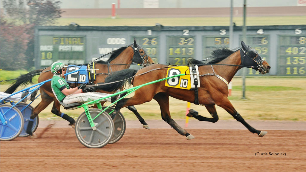 Diehard Seelster winning at Pocono Downs