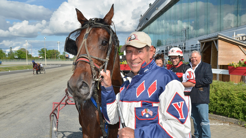 Yves St Jacques with Frido PV at Hippodrome 3R