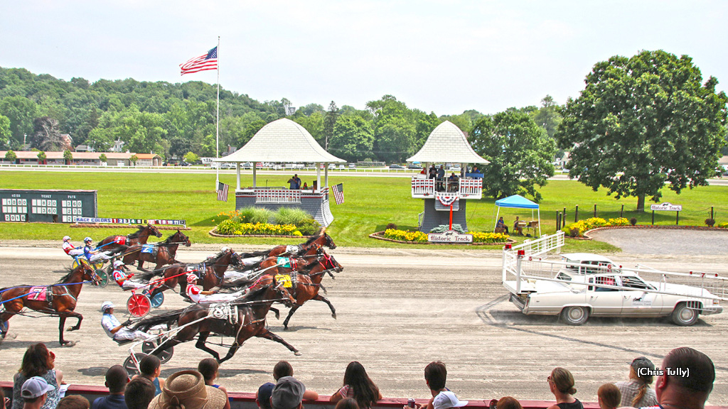 Racing at Goshen Historic Track