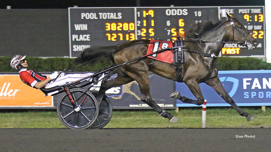 Jiggy Jog S winning at The Meadowlands