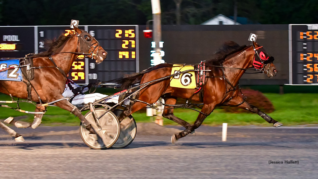 Nuttin But Finesse winning at Saratoga