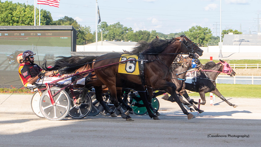 Swan Fine Lady winning at Northfield Park