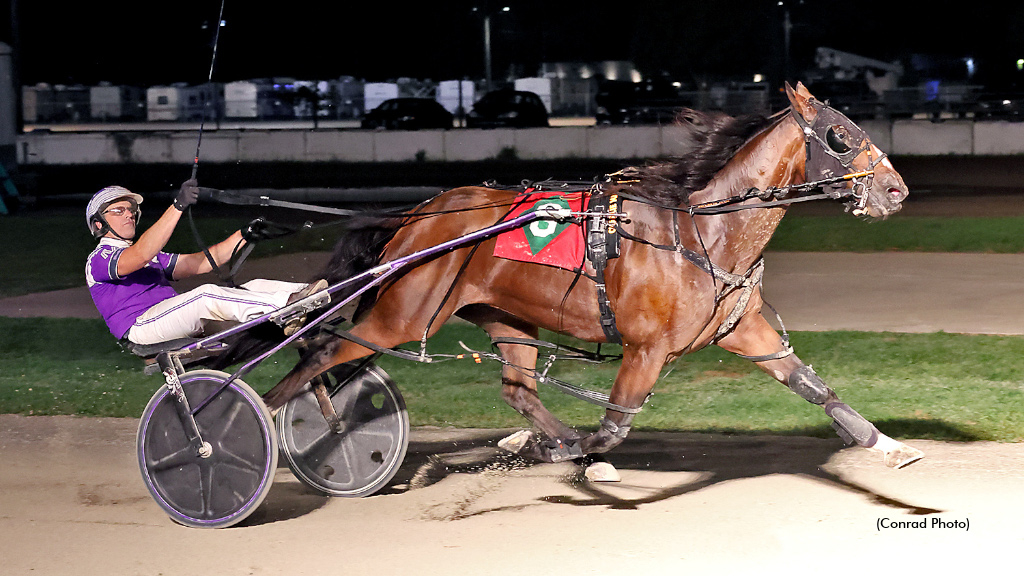 Charlie May, winning the Gene Riegle Memorial