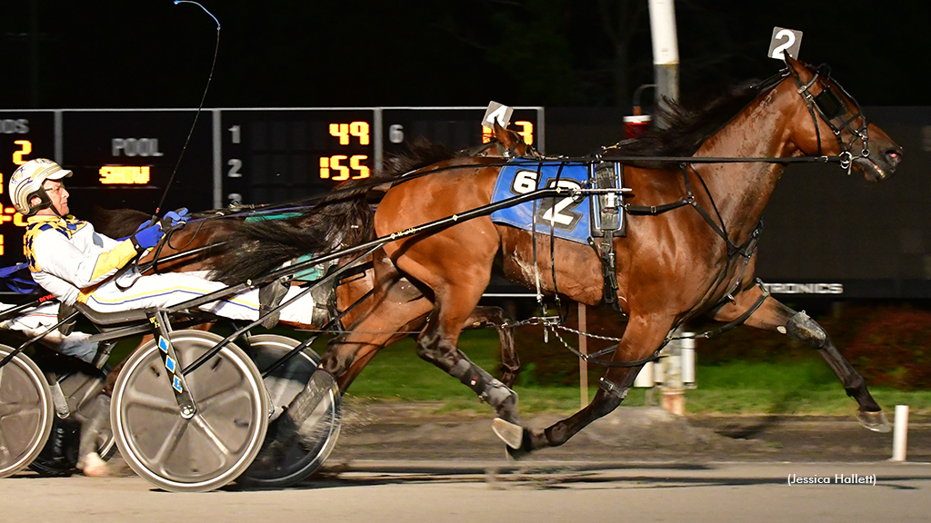 Circuit Party winning at Saratoga Raceway