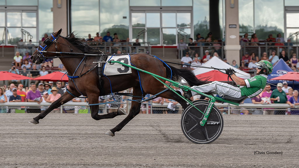 Rose Run Zeke winning at The Meadows