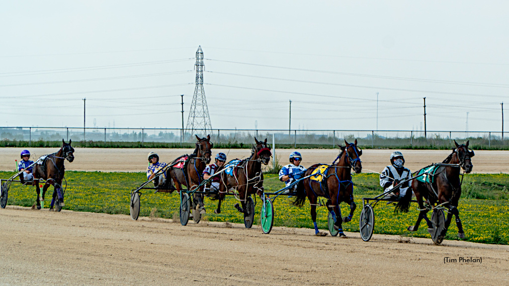 Racing action at The Loop