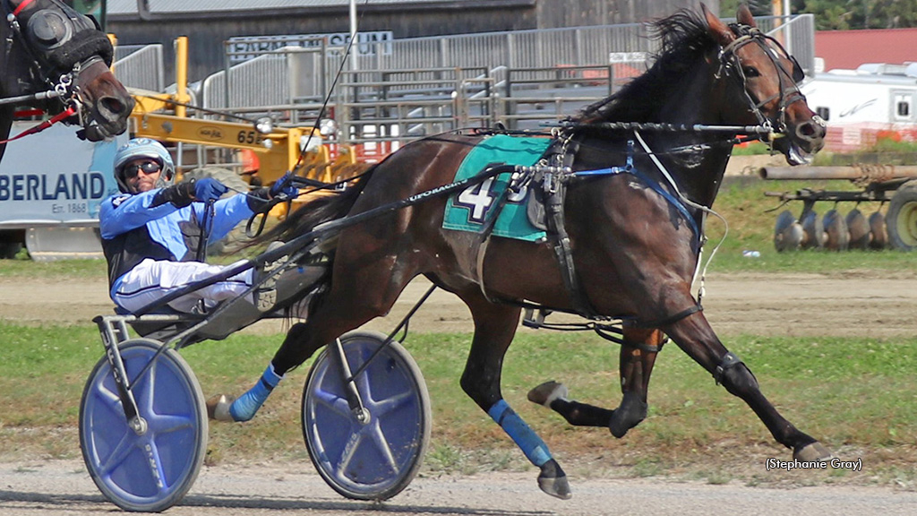 Outlawofthevalley winning at Cumberland Fair