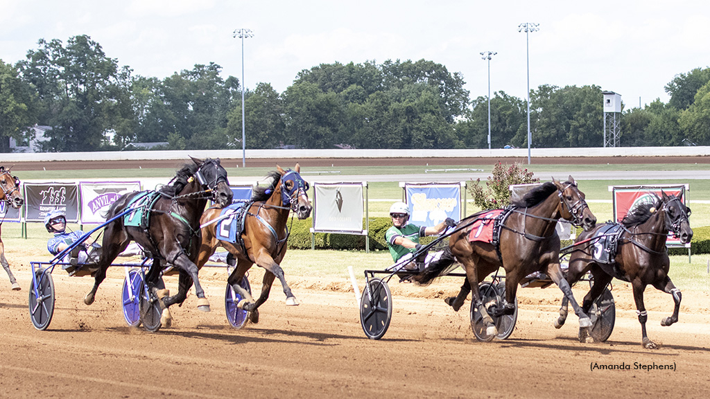 Harness racing at The Red Mile