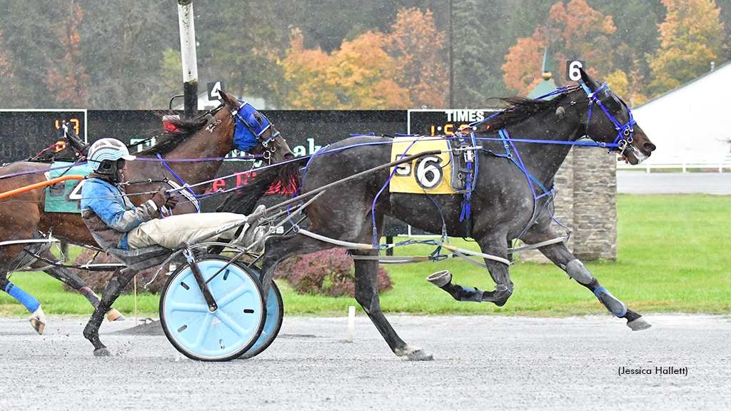 HP Mary Sunshine winning at Saratoga Raceway