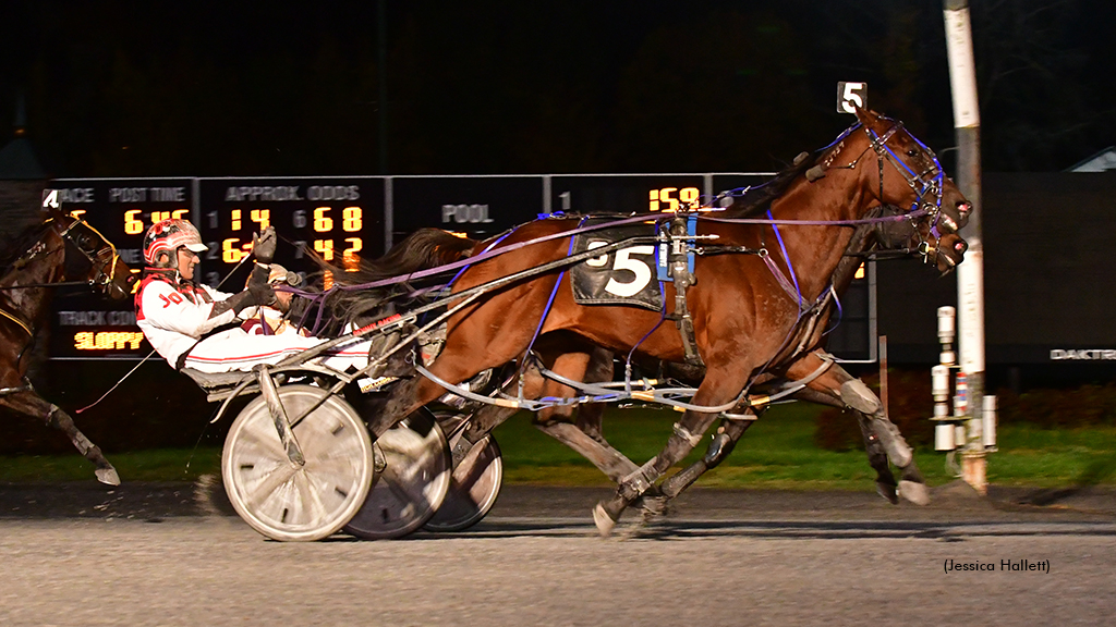 Seventh Secret winning at Saratoga Raceway