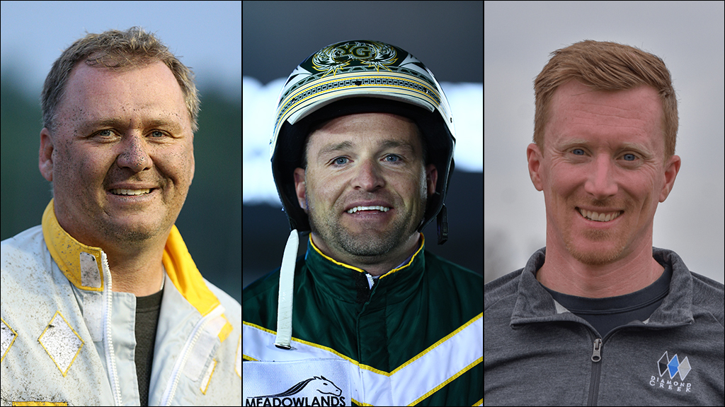 Ron Burke, Yannick Gingras and Adam Bowden