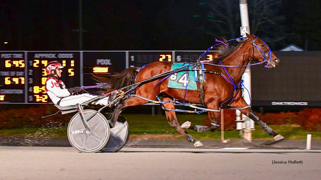 Seventh Secret winning at Saratoga Raceway