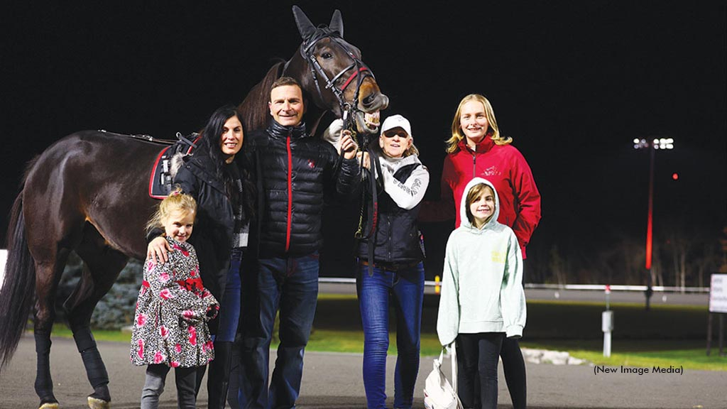 David Menary and family