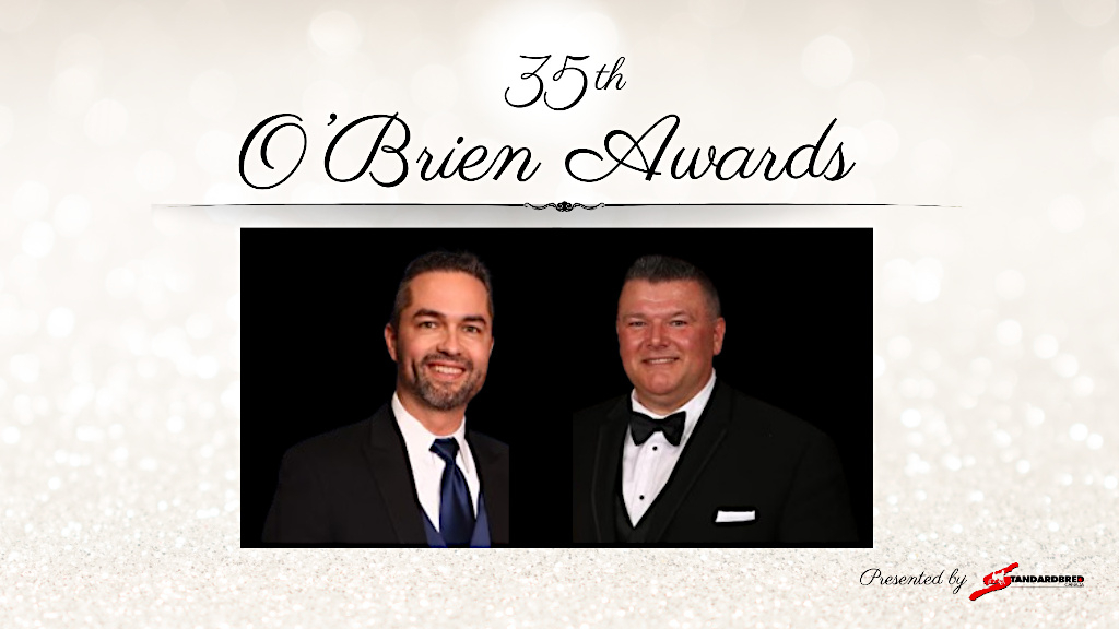 2023 O'Brien Awards hosts Ken Middleton and Greg Blanchard