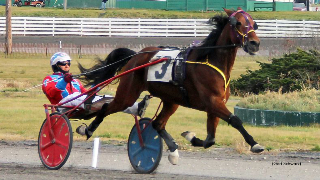 Chip Chip Conway winning at Monticello Raceway