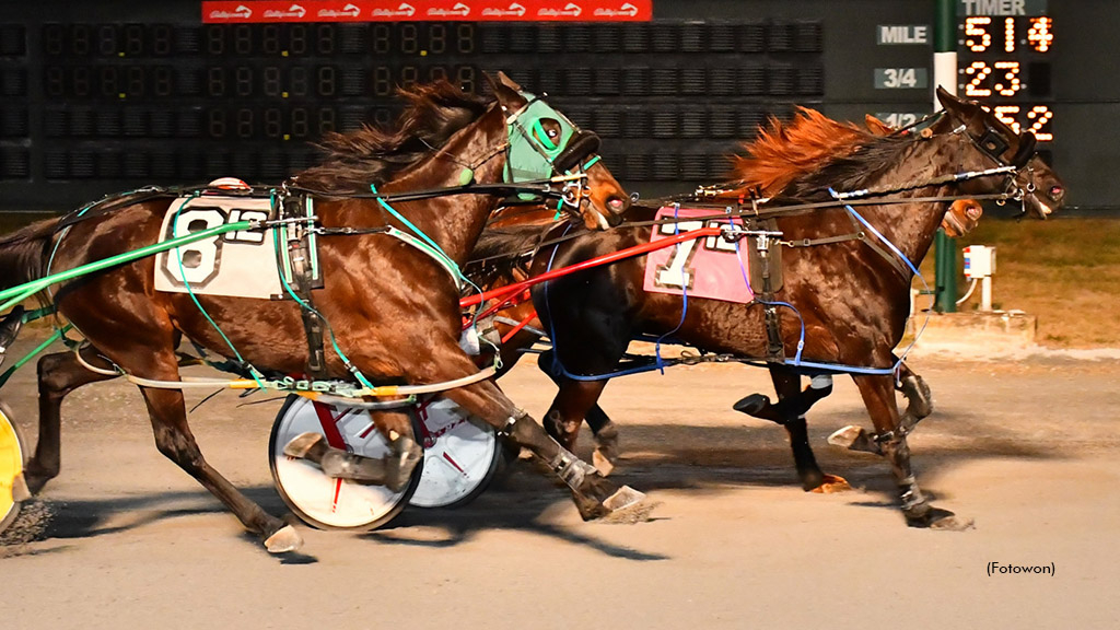 Jody winning at Dover Downs