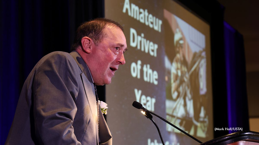 John Calabrese at the Dan Patch Awards