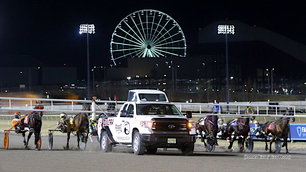 Heading to the gate at The Meadowlands