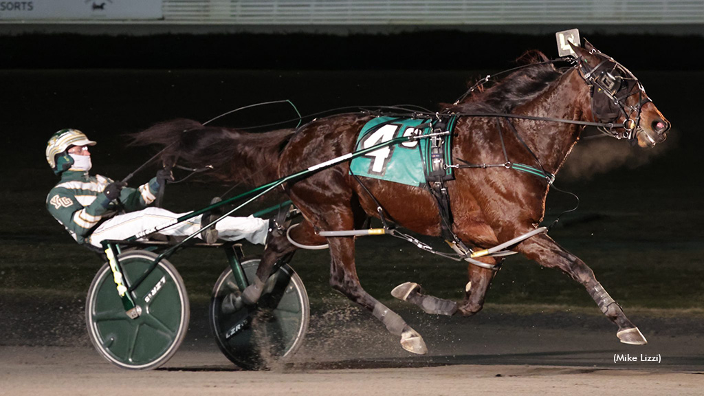 Tonys Mom winning at Yonkers Raceway